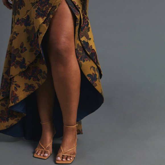 HTF Anthropologie Floral Slip Maxi Dress - Picture 10 of 10